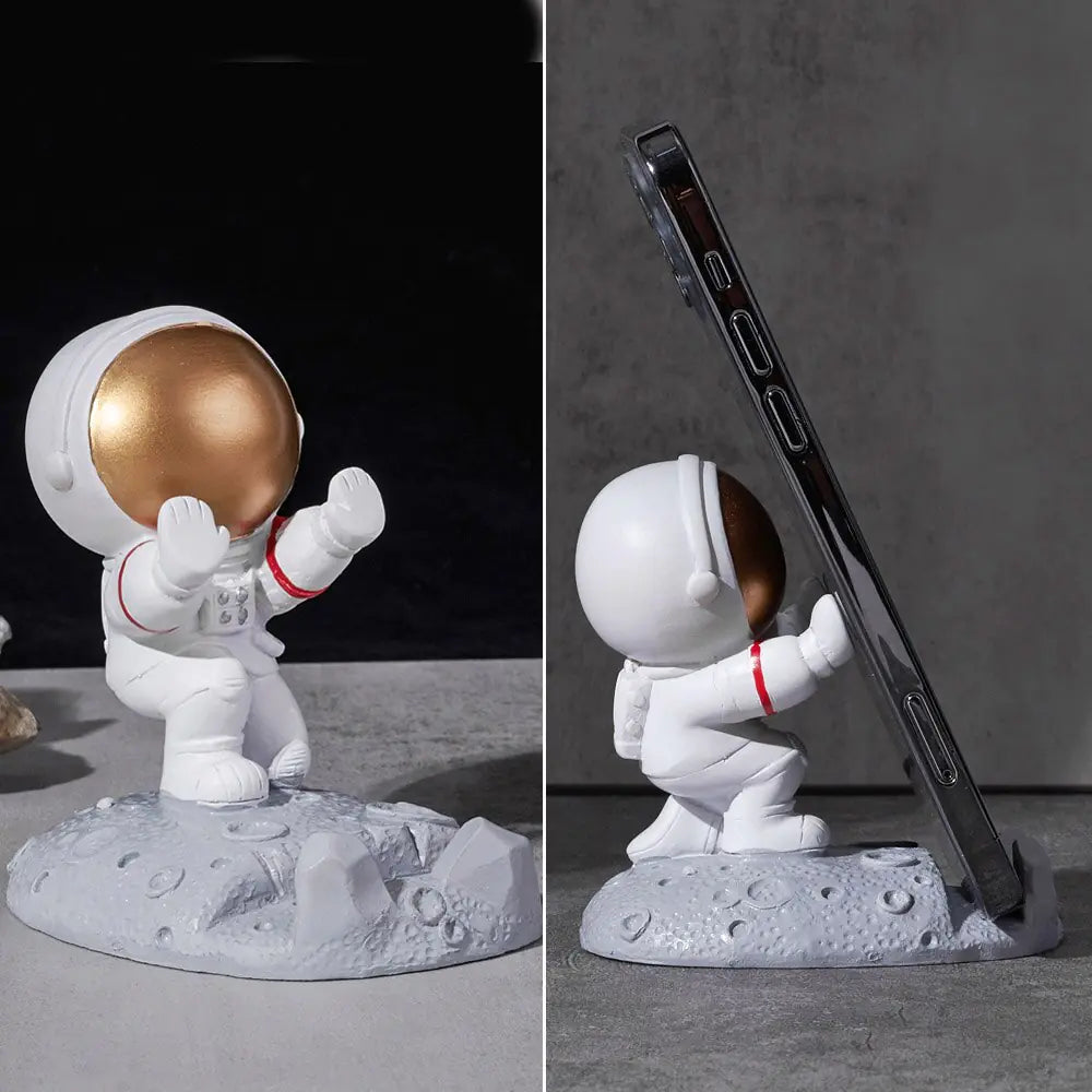 Cosmic Companion: Astronaut Phone Holder