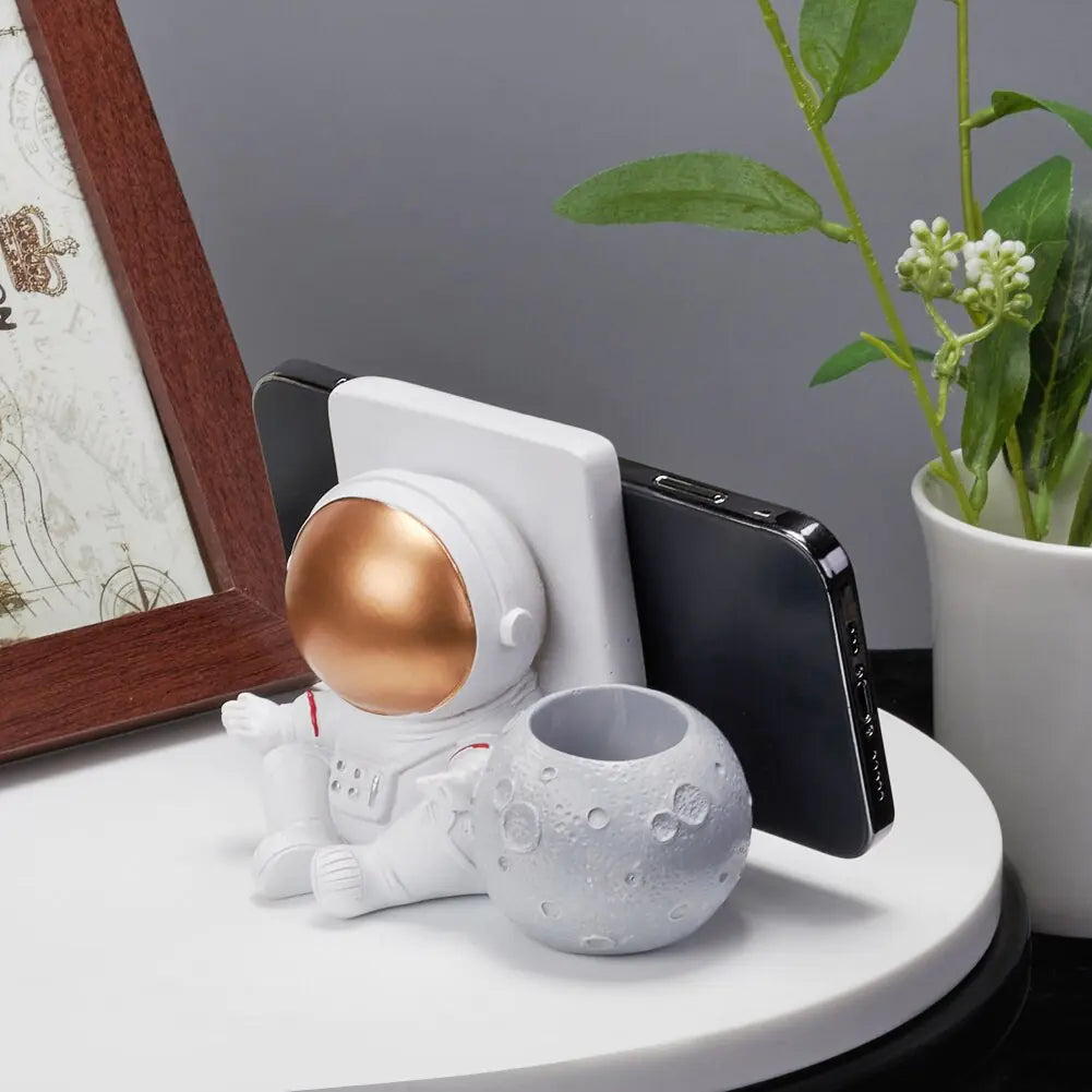 Cosmic Companion: Astronaut Phone Holder